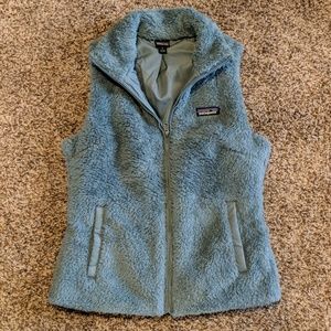 Patagonia Los Gatos Fleece Vest in Shadow Blue
